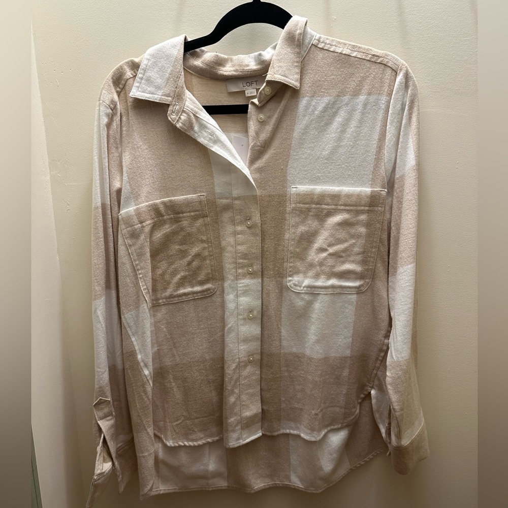 NWT Loft Flannel
